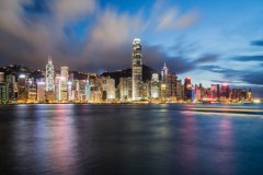 繁华热闹的香港风景图片图片